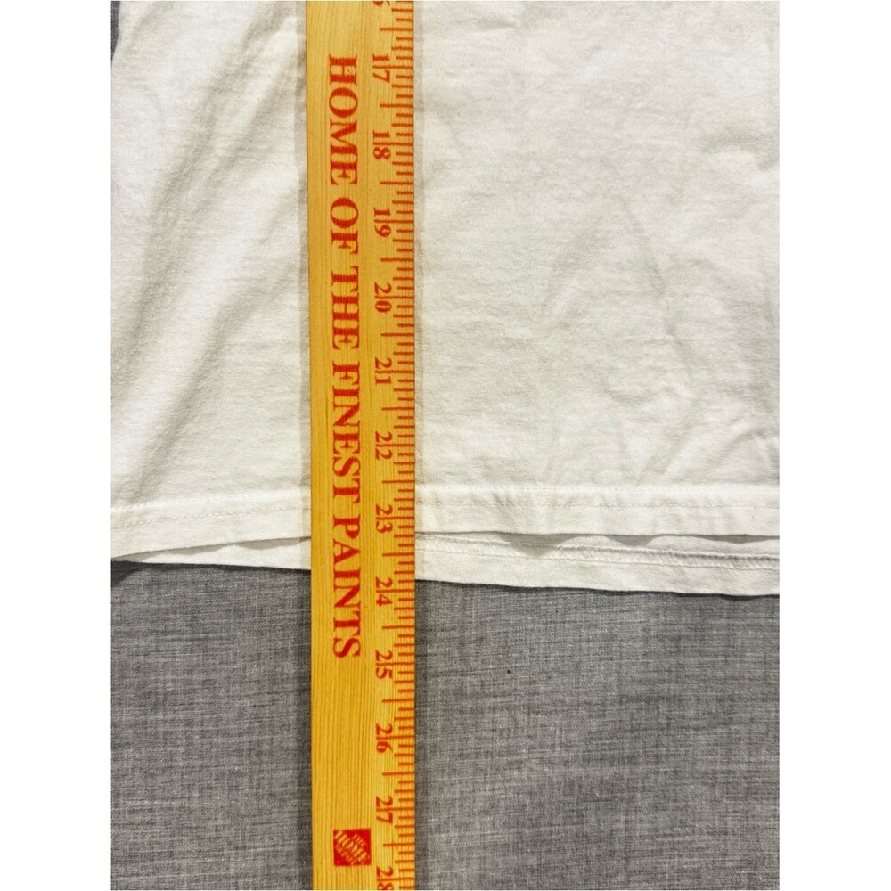Disney White Mickey & Minnie Graphic Tee | Women's Medium - Picture 7 of 8
